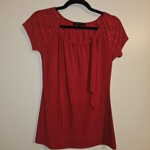 Chic Red Blouse for Women